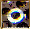 Photo-illustration with mechanical parts