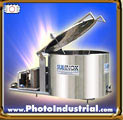 Sulinox stainles steel tank for milk storage.
